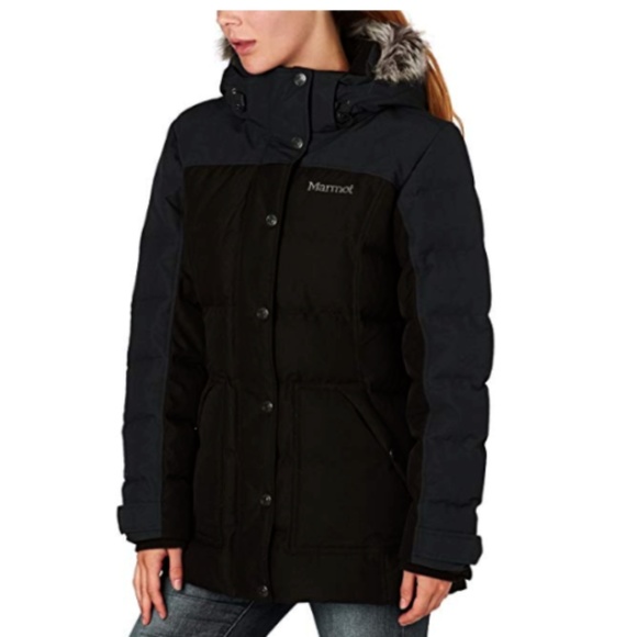 Marmot Southgate Black Down Jacket Womens Small